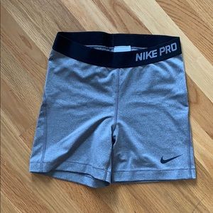 Nike pro spandex shorts